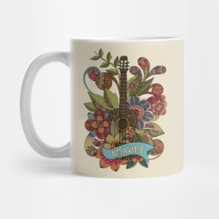 Nashville guitar Mug