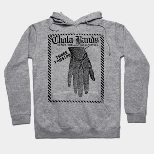 Chola Bands - Vintage Faded Style Latino Design Hoodie