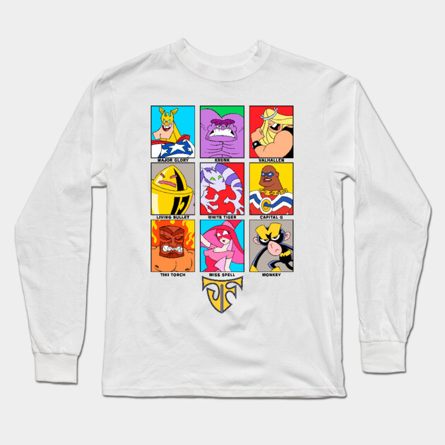 The Justice Friends - Dexters Laboratory - Long Sleeve T-Shirt