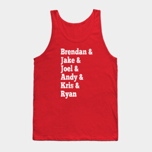 Umphrey's Band Names Tank Top