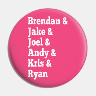 Umphrey's Band Names Pin