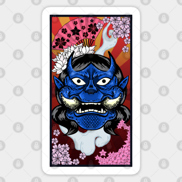 ONI MASK Sticker by droidmonkey