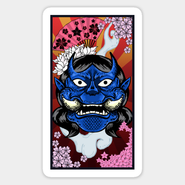 ONI MASK Magnet by droidmonkey