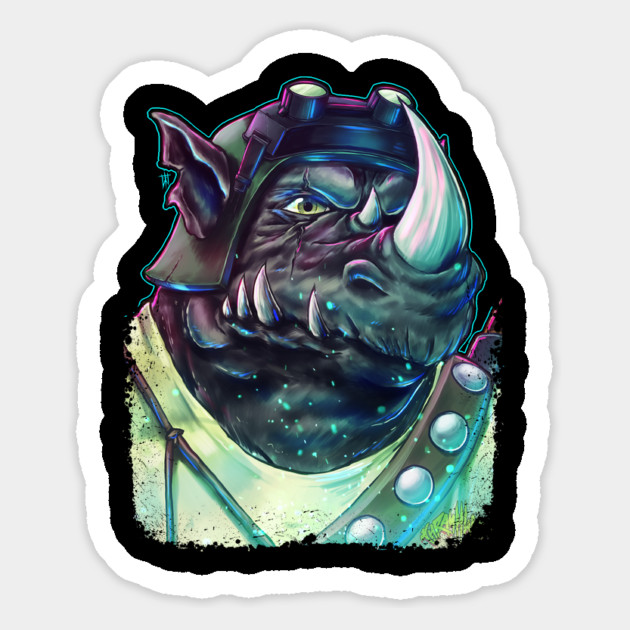 Rocksteady Magnet by thrashwolf