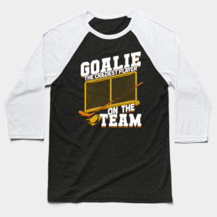 Ice Hockey Goalie Netminder Goaltender Gift Baseball T-Shirt
