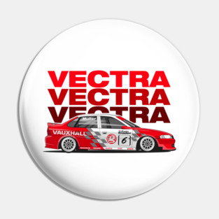 Vauxhall Opel Vectra B Racing car Pin