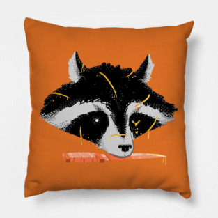 Raccoon Pillow