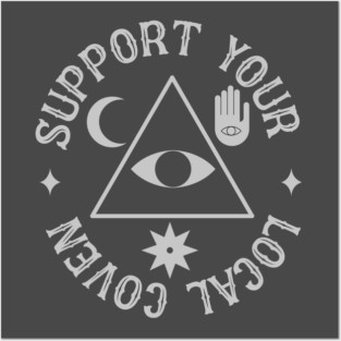 Support Your Local Coven Posters and Art