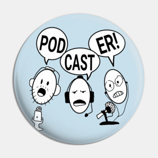 Podcaster Pin