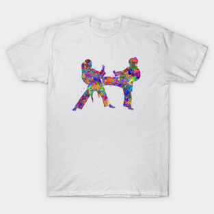Taekwondo girl kids T-Shirt