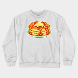 Cute Pancake Breakfast Crewneck Sweatshirt