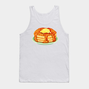 Cute Pancake Breakfast Tank Top