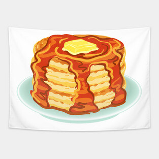Fresh Pancakes Tapestry