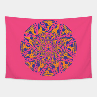 Eternal Cosmic Pie Tapestry