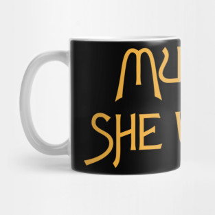 Murder She Wrote Mug