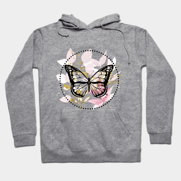 BOHO Butterfly Design Hoodie by MCALTees