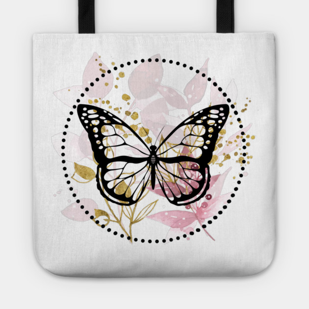 BOHO Butterfly Design Tote by MCALTees