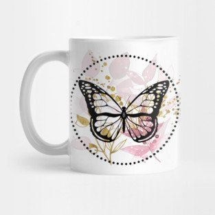 BOHO Butterfly Design Mug