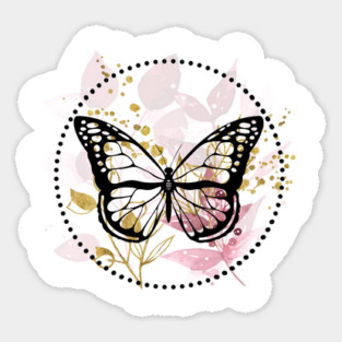 BOHO Butterfly Design Magnet
