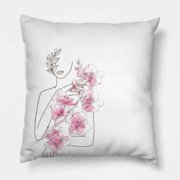 Springtime is Devine Nymph Pillow by MCALTees