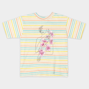 Springtime is Devine Nymph Kids T-Shirt