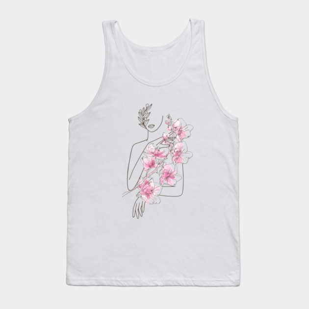 Springtime is Devine Nymph Tank Top by MCALTees