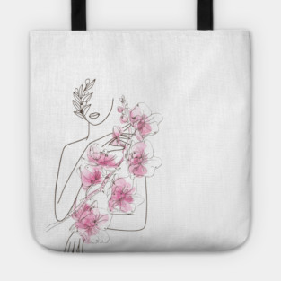 Springtime is Devine Nymph Tote