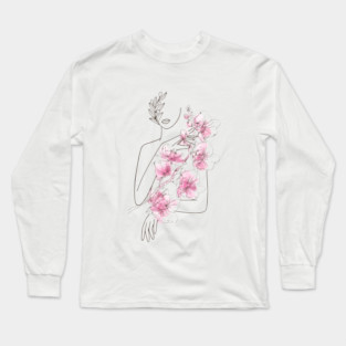 Springtime is Devine Nymph Long Sleeve T-Shirt
