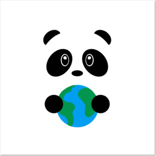 Earth Panda Posters and Art