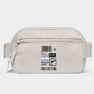 Buenos Aires Argentina travel ticket Bag