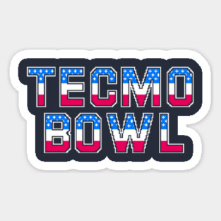 Tecmo Bowl Sticker