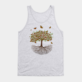 Tree of life butterfly version Tank Top