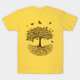 Tree of life butterfly version T-Shirt