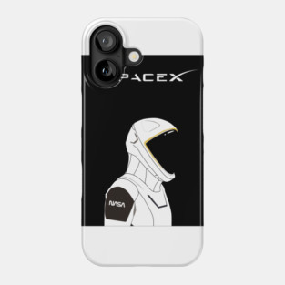 spaceX astronaut Phone Case