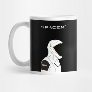 spaceX astronaut Mug