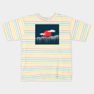 into the mountains Kids T-Shirt