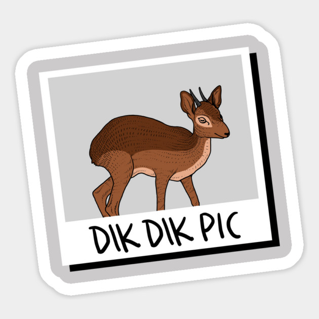 Dik Dik Pic Magnet by dumbshirts