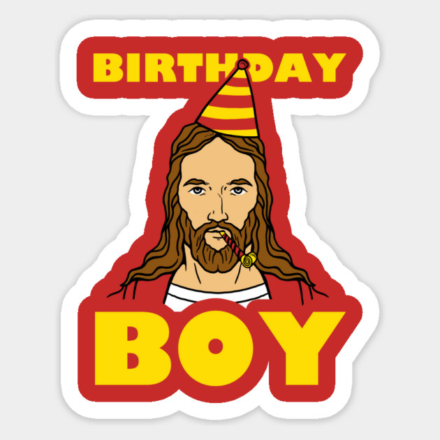 Birthday Boy Sticker by dumbshirts