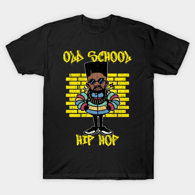 Old School Hip Hop Graffiti Old School Hip Hop T-Shirt TeePublic
