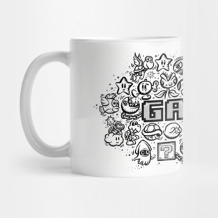 Gamer Doodle Mug