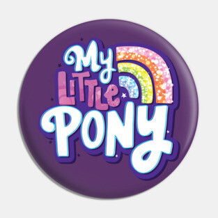 My Little Pony Logo Pin