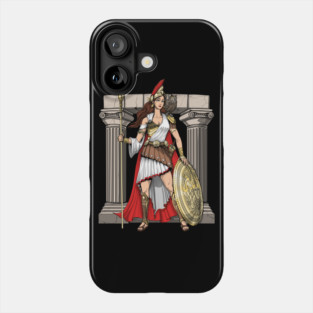 Greek Goddess Athena Phone Case