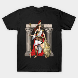 Greek Goddess Athena T-Shirt