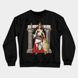 Greek Goddess Athena Crewneck Sweatshirt