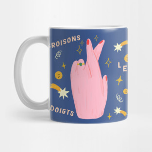 Fingers crossed Mug