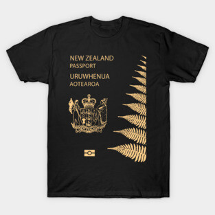 New Zealand passport T-Shirt