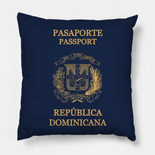 Dominican Republic passport Pillow