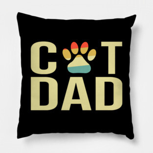 cat-dad Pillow