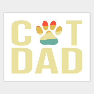 cat-dad Sticker
