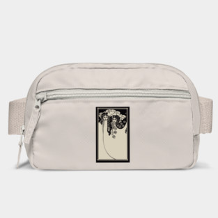 Art Nouveau Ladies (cream on black) Bag